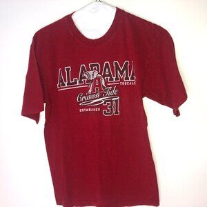Next Red T-shirt "Crimson‎ Tide" Logo Men's Medium